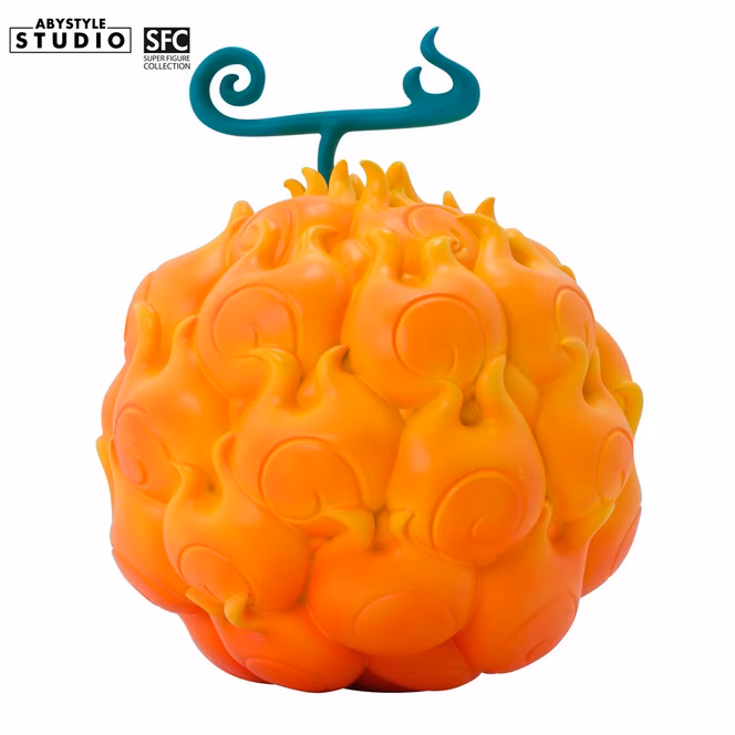 GameStop ABYStyle One Piece Super Figure Collection Flame-Flame Fruit Replica