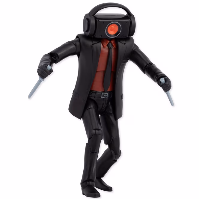 GameStop Skibidi Toilet Deluxe 6-in Action Figure Set