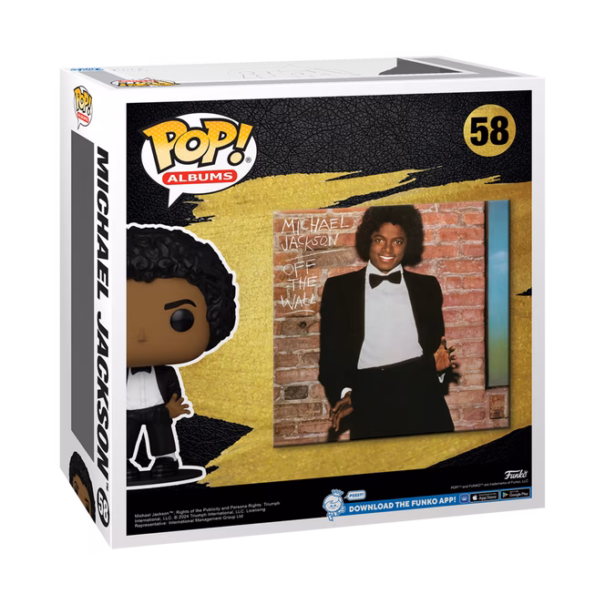 GameStop Funko POP! Albums: Michael Jackson - Off the Wall 4.4-in Vinyl Figure