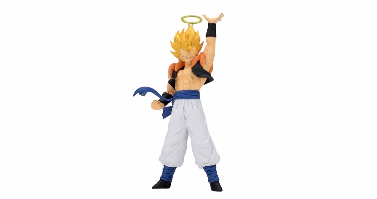 GameStop Banpresto Dragon Ball Z Match Makers Super Saiyan Gogeta  (vs Janemba) 6.3-in Statue