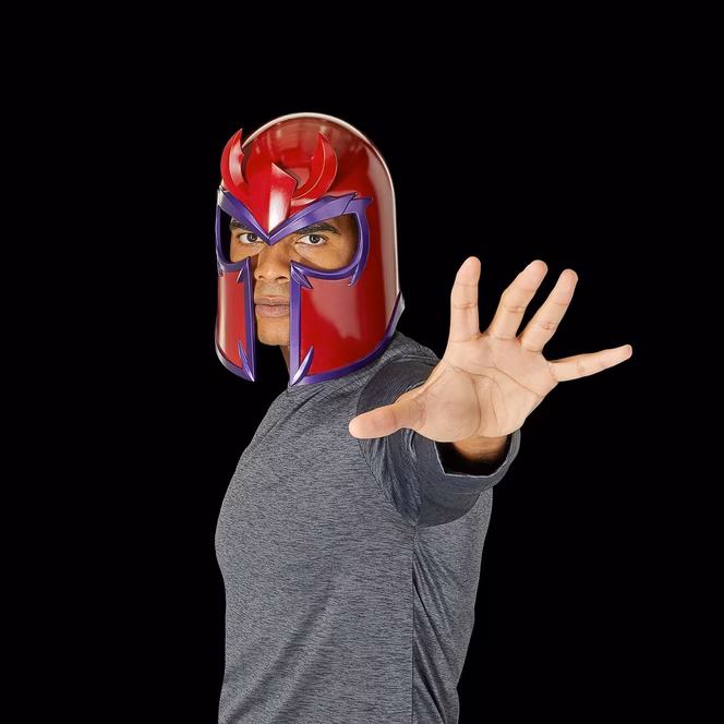 GameStop Hasbro Marvel Legends Series X-Men '97 Magneto Premium Roleplay Helmet