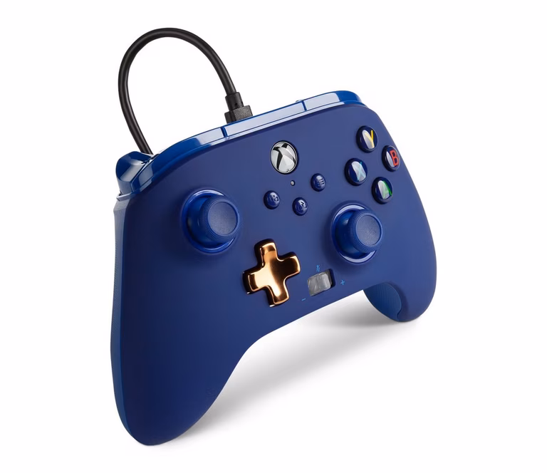 GameStop PowerA Enhanced Wired Controller for Xbox Series X/S - Midnight Blue
