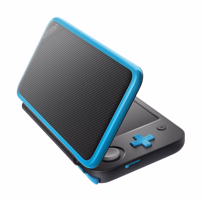 GameStop Nintendo 2DS XL Handheld Console - Black and Turquoise