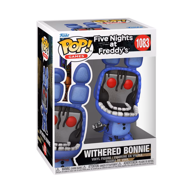GameStop Funko POP! Games: Five Nights at Freddys Withered Bonnie 5.2-in Vinyl Figure