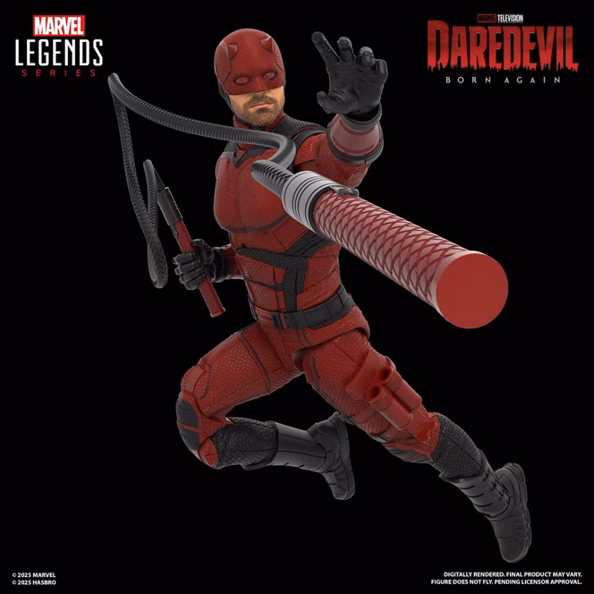 GameStop Hasbro Marvel Legends Series Daredevil: Born Again Daredevil 6-in Action Figure