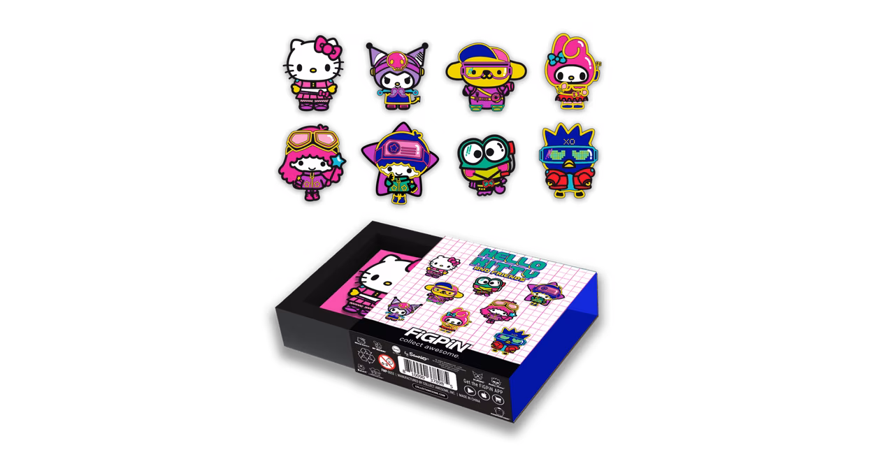 GameStop FiGPiN Mystery Pin Hello Kitty and Friends (Kawaii Arcade) Series 4 GameStop Exclusive