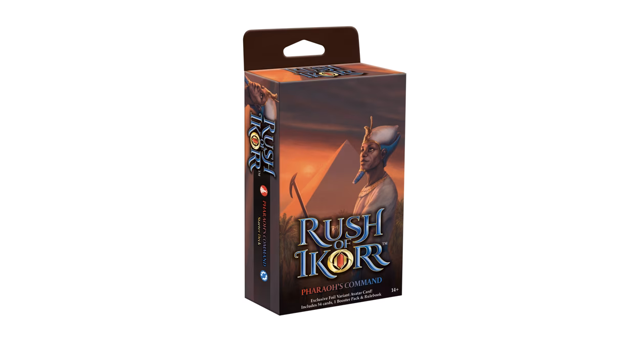 GameStop Rush of Ikorr Trading Card Game Pharaoh's Command Starter Deck