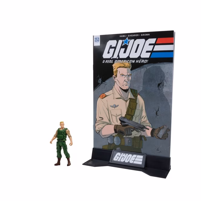 GameStop McFarlane Toys G.I. Joe Duke and Snake Eyes  3-in Figure Set with 2 Comics