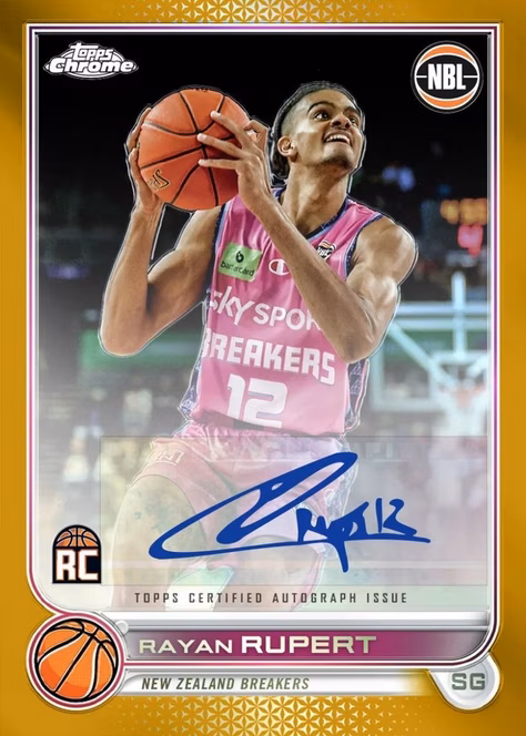 GameStop 2022-23 Topps NBL Chrome Basketball Hobby Box