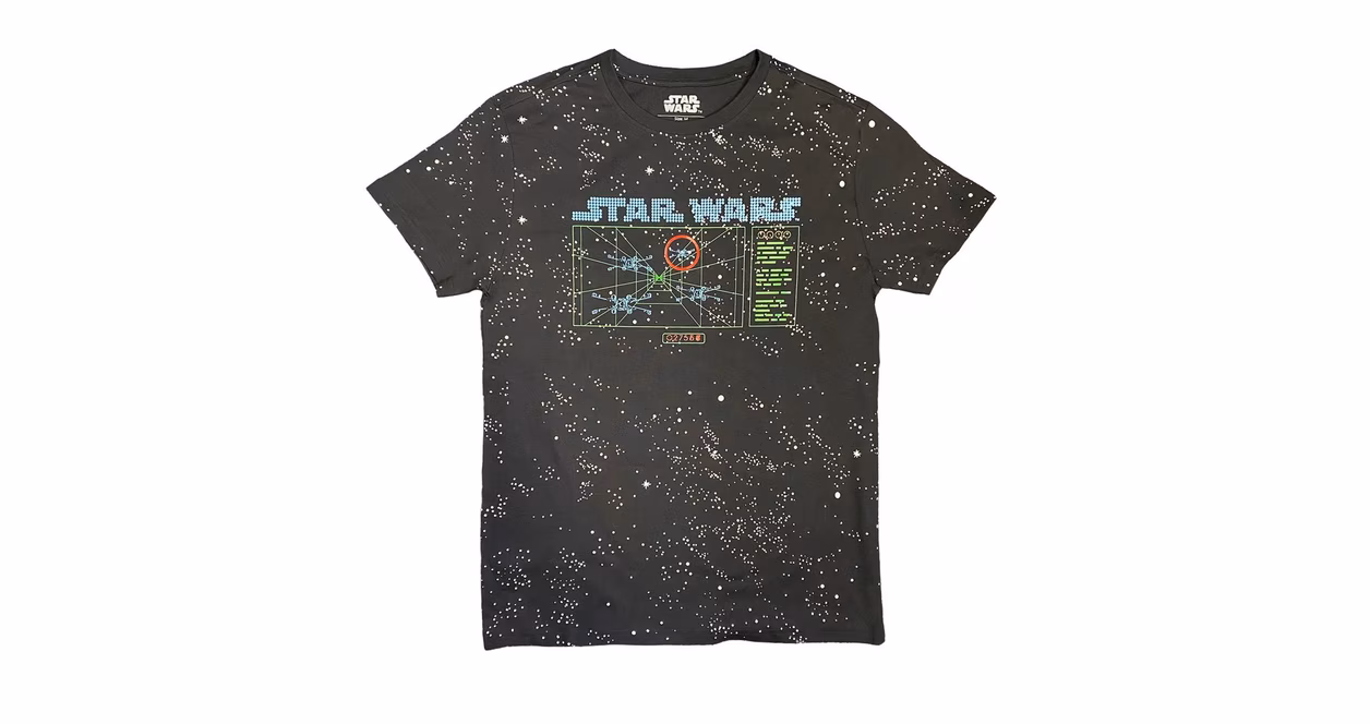 GameStop Star Wars Retro Unisex Short Sleeve Graphic T-Shirt GameStop Exclusive