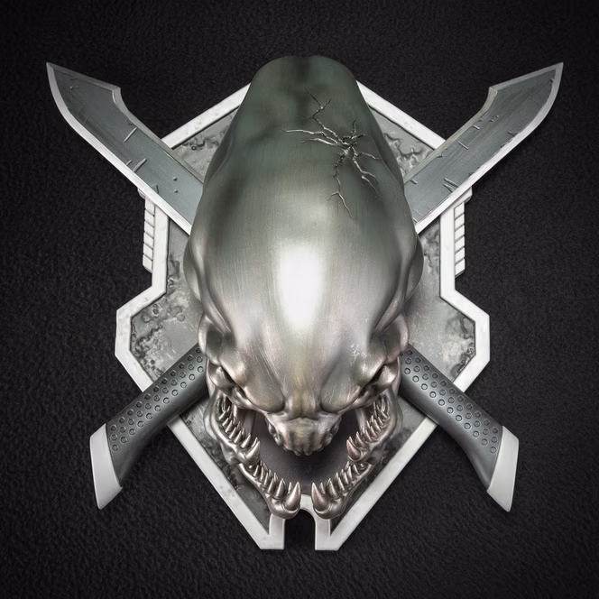 GameStop Halo Legendary Icon Sculpture Grunt Edition Wall Mount
