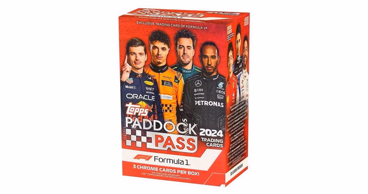 GameStop 2024 Topps Paddock Pass Formula 1 Racing Pack