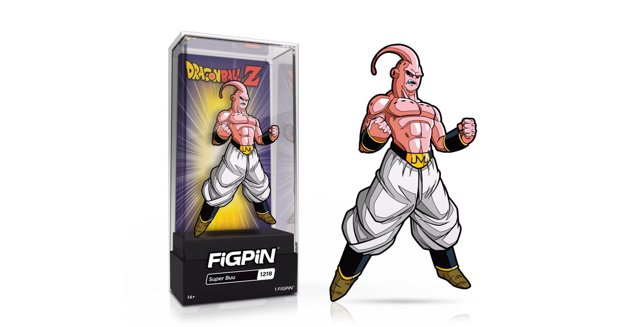 GameStop FiGPiN Dragon Ball Z Super Buu (Majin Buu) 3-in Collectible Enamel Pin GameStop Exclusive