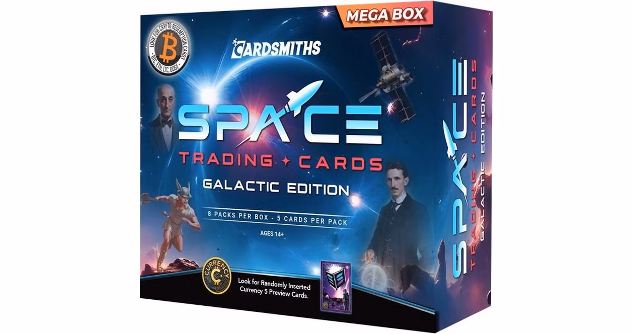 GameStop Cardsmiths Currency The Space: Galactic Edition Mega Box (8 Packs per Box)