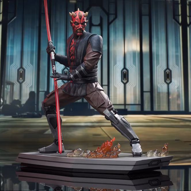 GameStop Diamond Comics Star Wars Milestones Clone Wars Darth Maul 1/6 Scale Statue