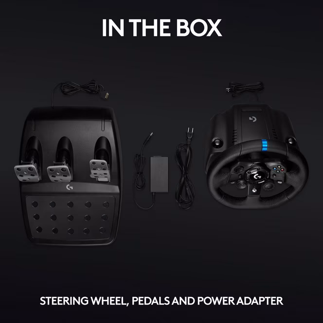 GameStop Logitech G923 TRUEFORCE Racing Wheel and Pedals for PlayStation 5