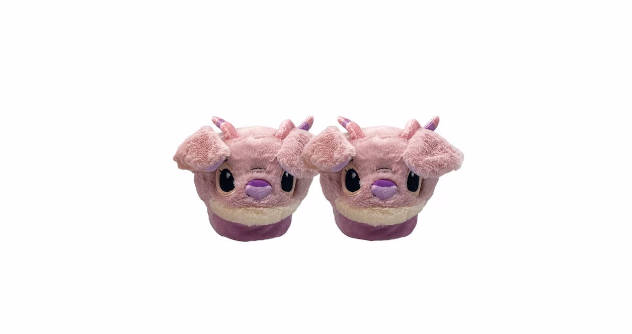 GameStop Disney Lilo and Stitch Angel One-Size-Fits-All Slippers GameStop Exclusive