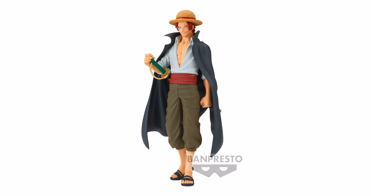GameStop Banpresto One Piece Dxf - The Grandline Series - Red Haired Shanks 6.7-in Statue
