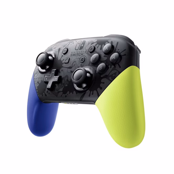 GameStop Nintendo Switch Pro Controller Splatoon 3 Edition