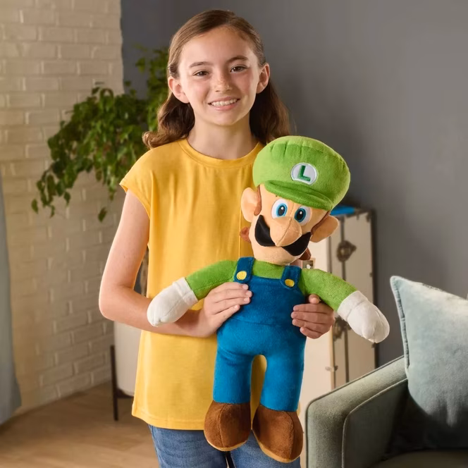 GameStop Jakks Pacific Nintendo Luigi Jumbo 20-In Plush