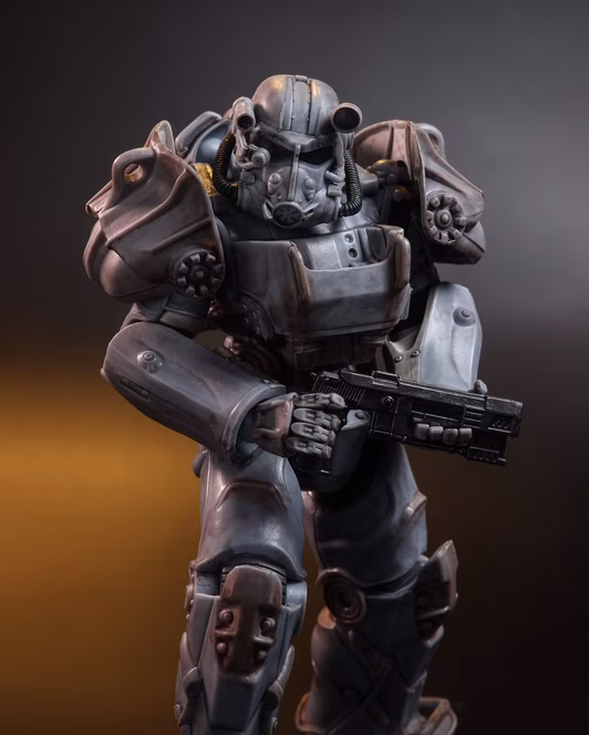 GameStop McFarlane Toys Elite Edition Fallout 76 T-60 7-in Action Figure