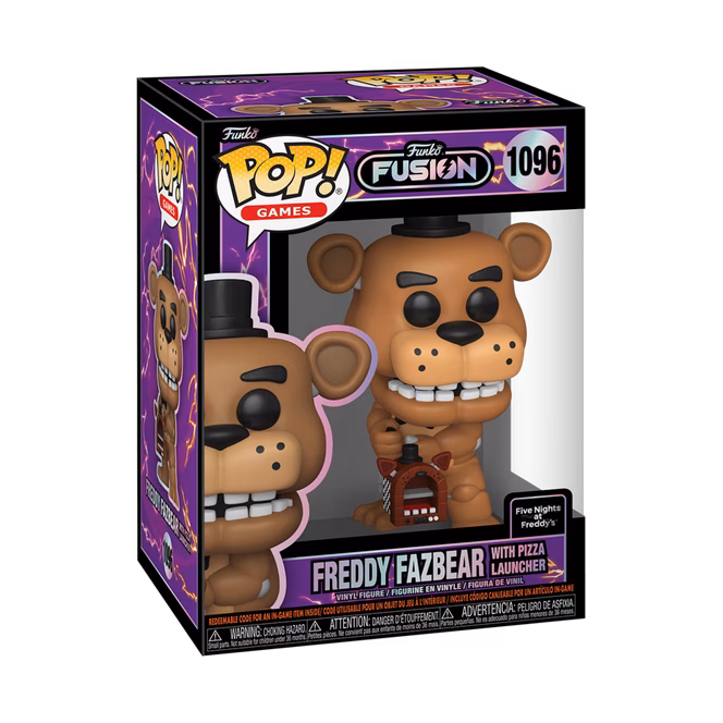 GameStop Funko POP! Games: Five Nights at Freddy’s Fazbear with Pizza Launcher (or Chase) 4.3-in Vinyl Figure