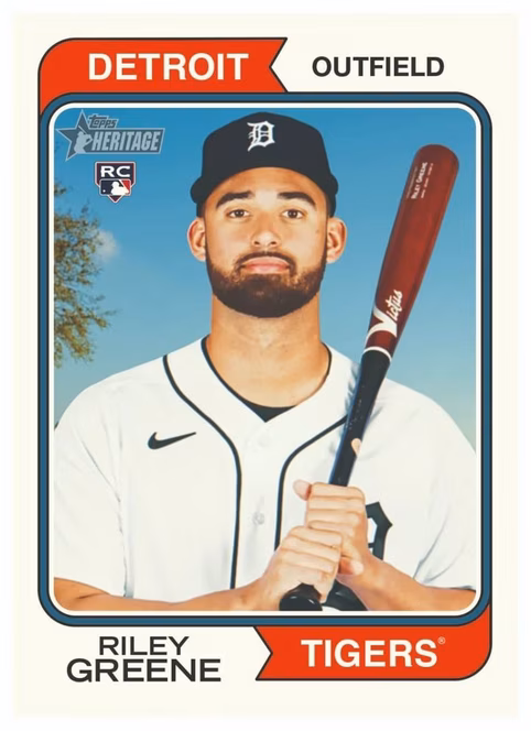 GameStop 2023 Topps Heritage MLB Baseball Value Box (8-Pack)