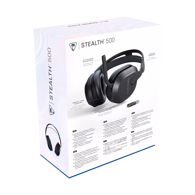 GameStop Turtle Beach Stealth 500 Wireless Gaming Headset for PlayStation 5 - Black