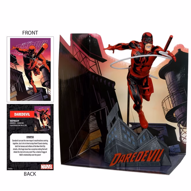 GameStop McFarlane Toys Marvel Collection Daredevil - Daredevil (Issue 600) 1:6th Scale Figure