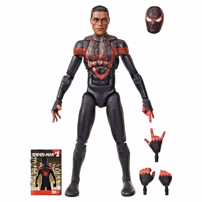GameStop Hasbro Marvel Legends Ultimate Spider-Man Miles Morales 6-in Action Figure