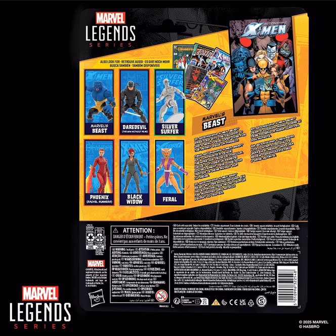 GameStop Marvel Legends Series Astonishing X-Men Beast 6-in Action Figure
