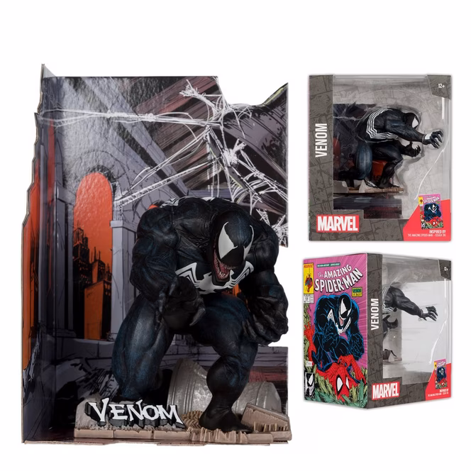GameStop McFarlane Toys Marvel Collection Spider-Man Venom (The Amazing Spider-Man Issue 316) 1:10th Scale Statue