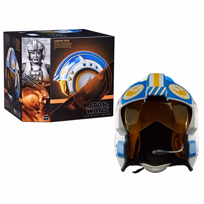 GameStop Hasbro Star Wars: The Mandalorian Carson Teva's Pilot Helmet