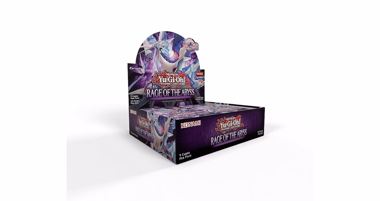 GameStop Yu-Gi-Oh! Trading Card Game: Rage of the Abyss Booster Display (24 Boosters)