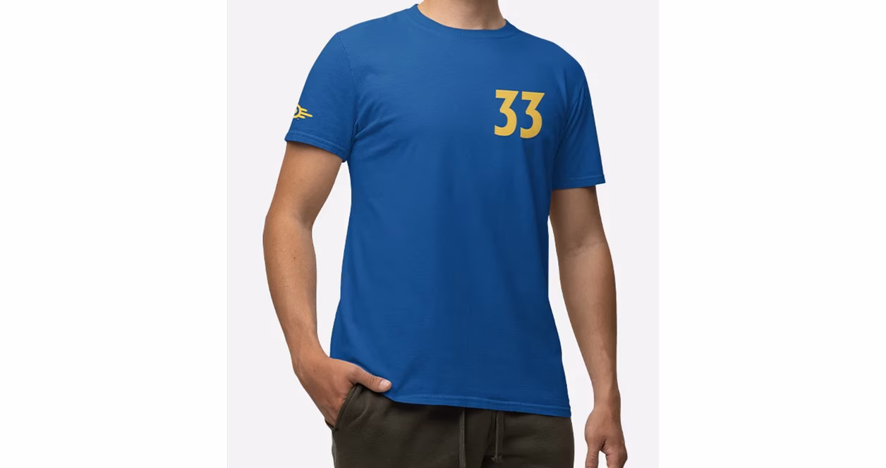GameStop Fallout Vault 33 Unisex Short Sleeve T-Shirt