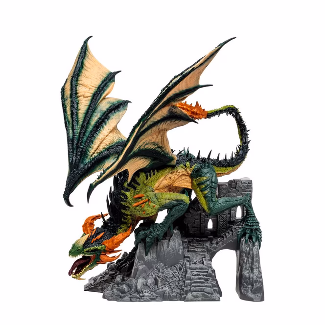 GameStop McFarlane Toys Dragons Series 8 Sybaris (Berserker Clan) 11-in Statue