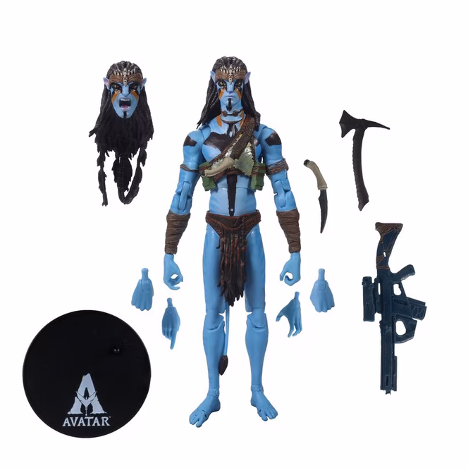 GameStop McFarlane Toys Disney Avatar: Fire and Ash Jake Sully (Metkayina Final Battle) 7-in Action Figure