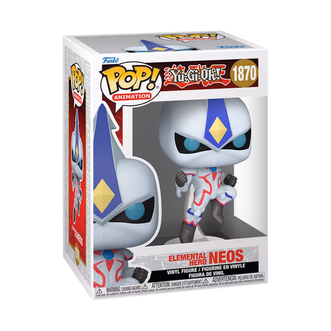 GameStop Funko POP! Animation: Yu-Gi-Oh! Elemental Hero Neos 5.5-in Vinyl Figure
