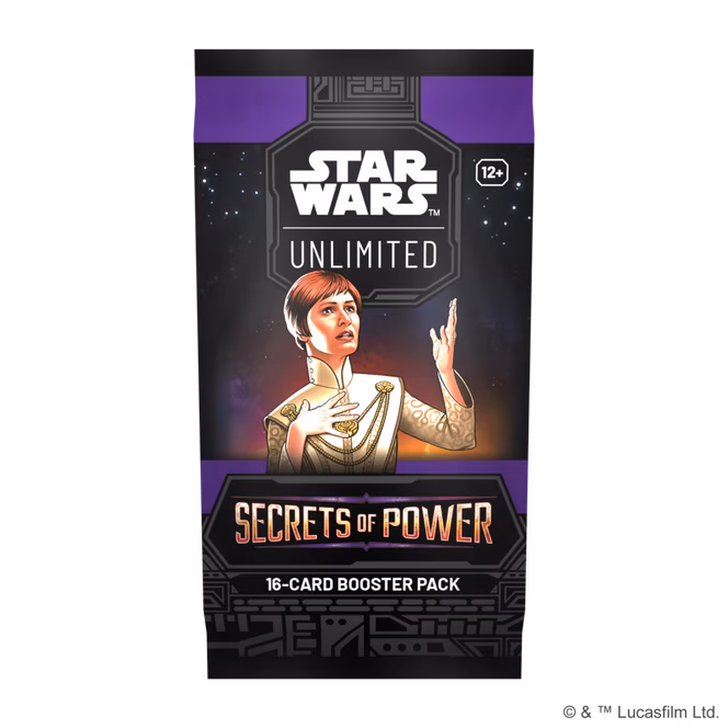 GameStop Star Wars: Unlimited TCG Secrets of Power: Sleeved Booster Pack