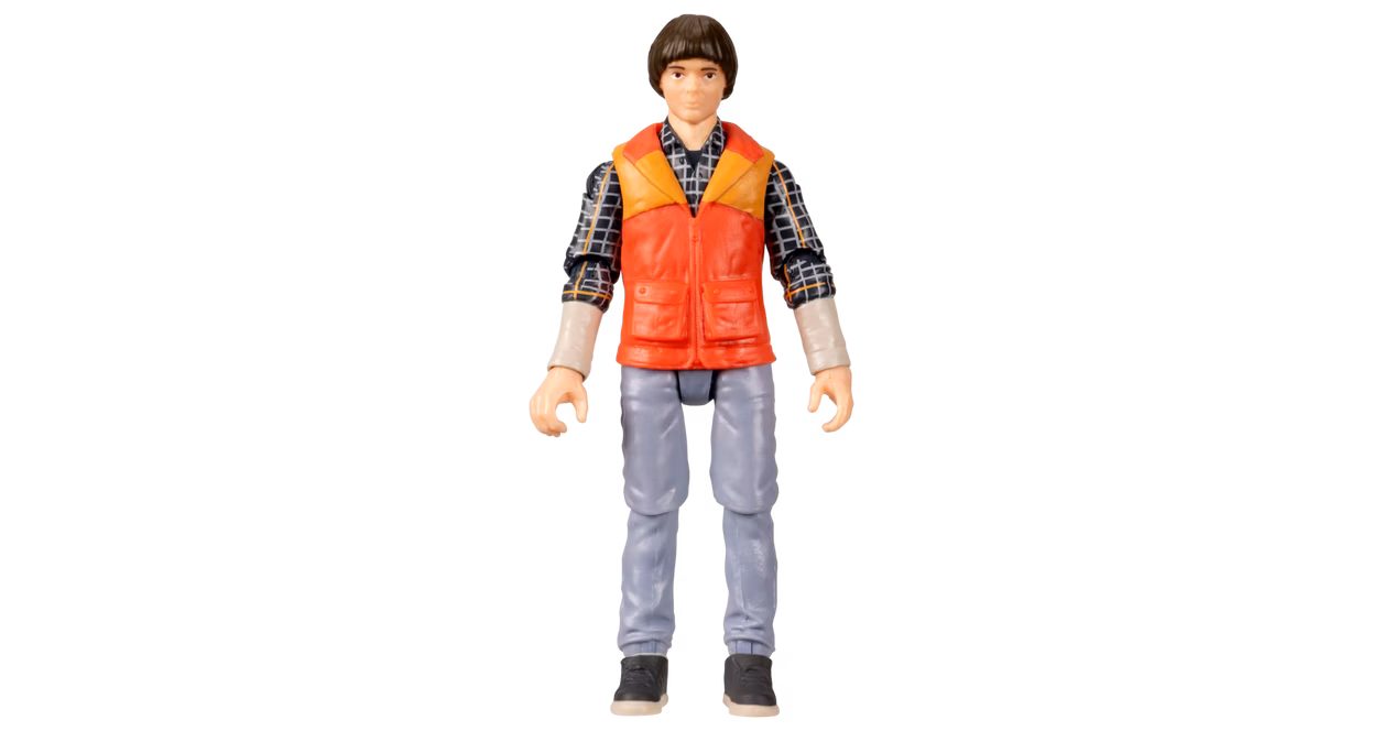 GameStop Jazwares Stranger Things Will Byers with Bicycle 4-in Action Figure