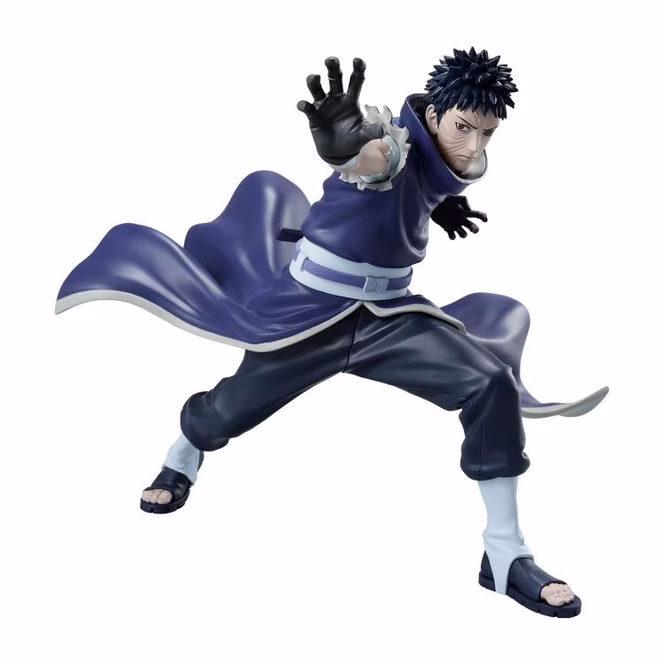 GameStop Banpresto Naruto Shippuden Uchiha Obito II Bandai Spirits Vibration Stars 5.91-in Figure