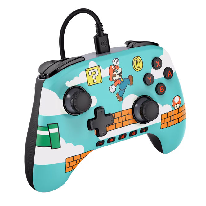 GameStop PowerA Advantage Wired Controller for  Nintendo Switch 2 - Mario Time