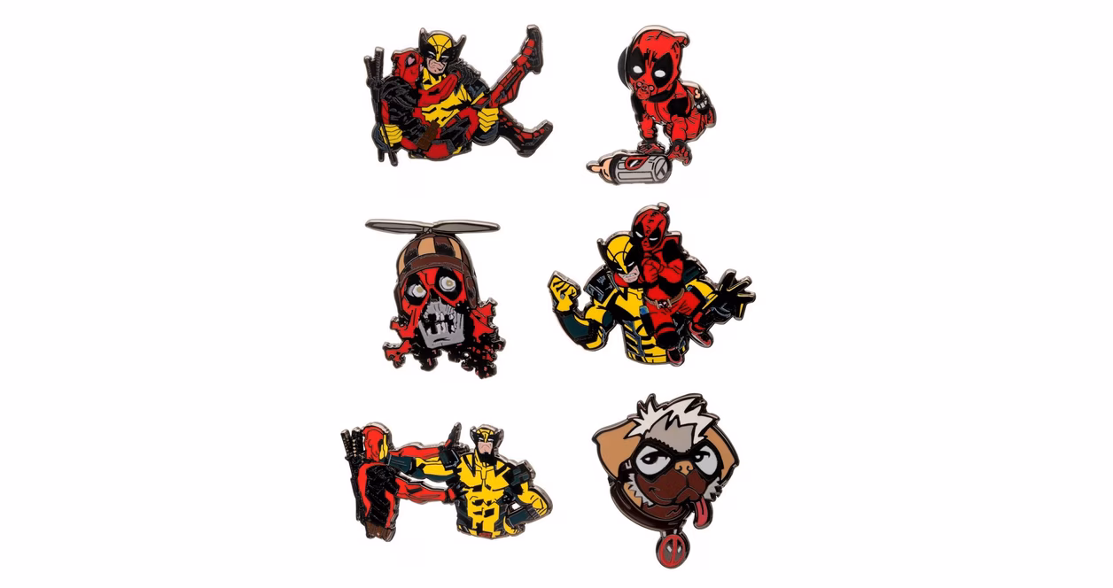 GameStop Marvel Deadpool and Wolverine Blind Box Enamel Pin GameStop Exclusive (Styles May Vary)