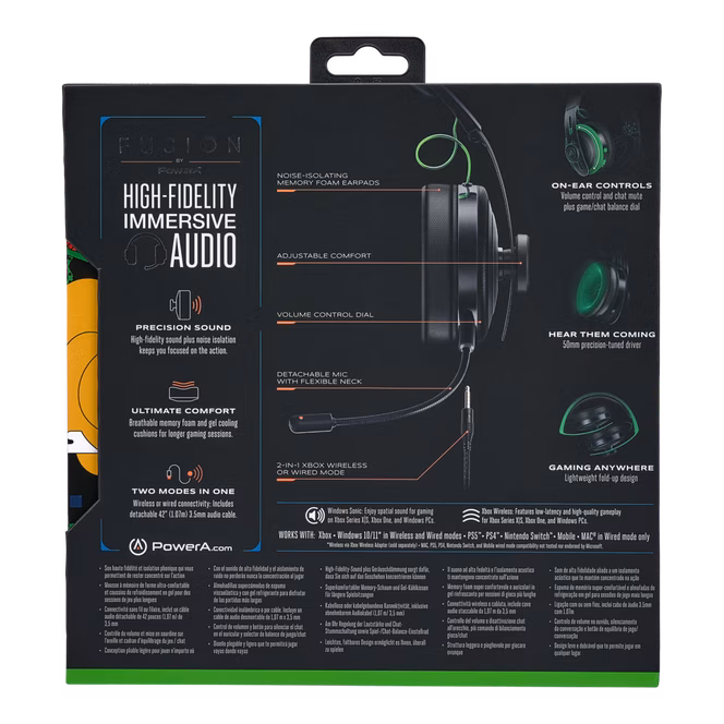 GameStop PowerA FUSION Pro Wireless Gaming Headset for Xbox Series X/S