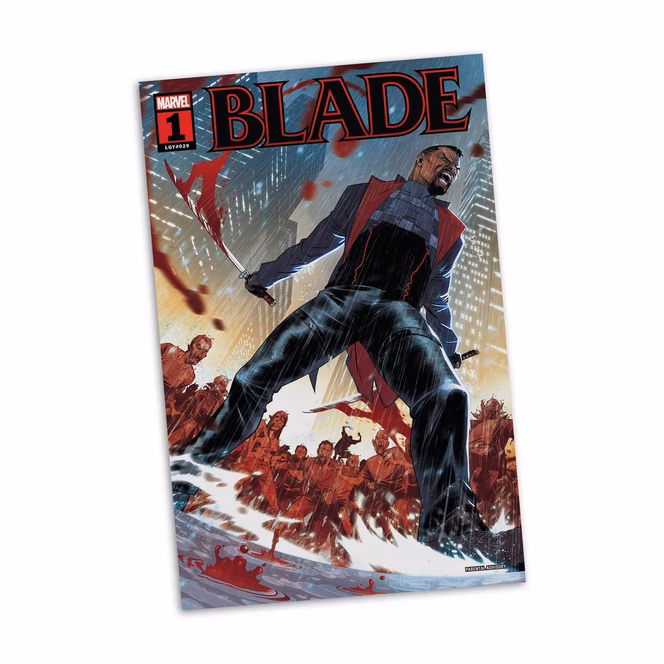 GameStop McFarlane Toys Collection Marvel Comic Blade - Blade (Issue 1) 1:6th Scale Statue