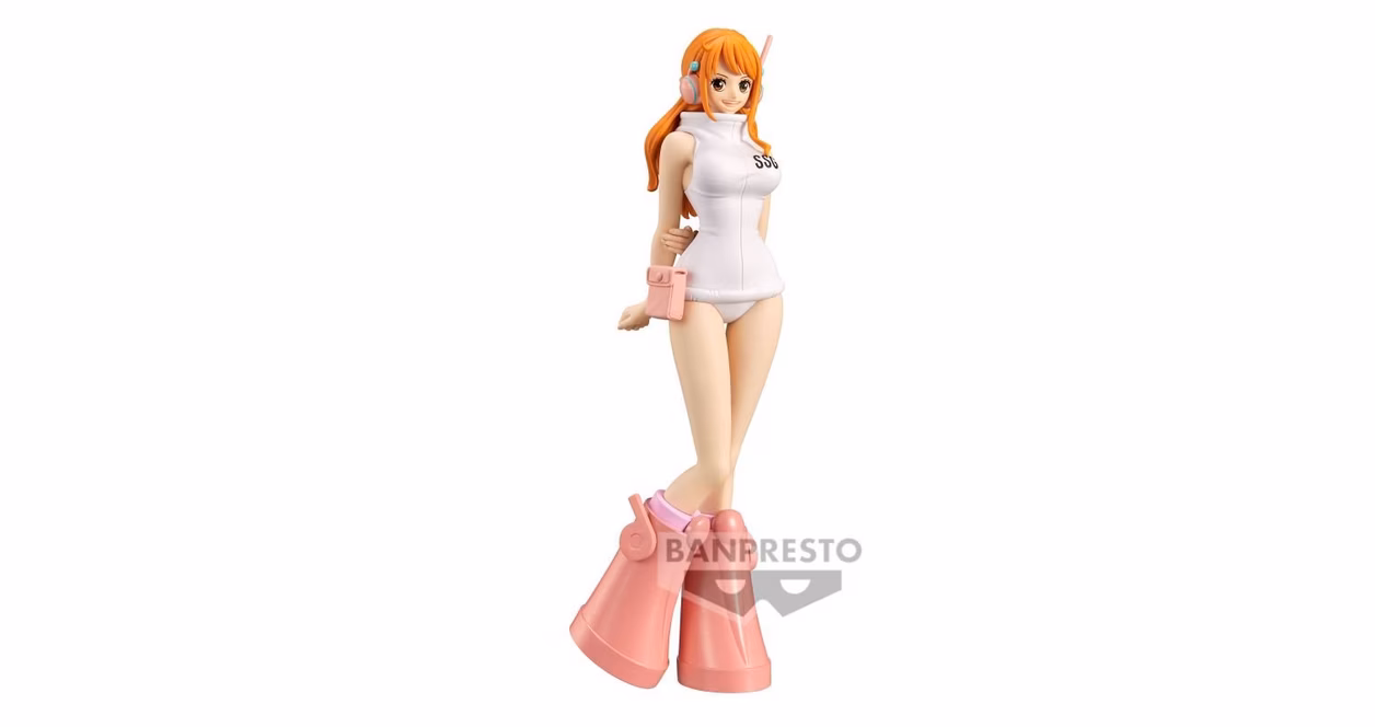 GameStop Banpresto One Piece The Grand Line Series Nami (Egghead Island) 6.3-in Statue