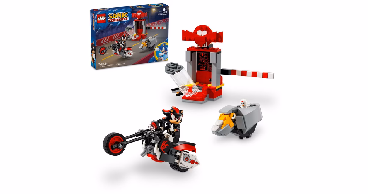 GameStop LEGO Sonic the Hedgehog: Shadow the hedgehog Escape Set 76995