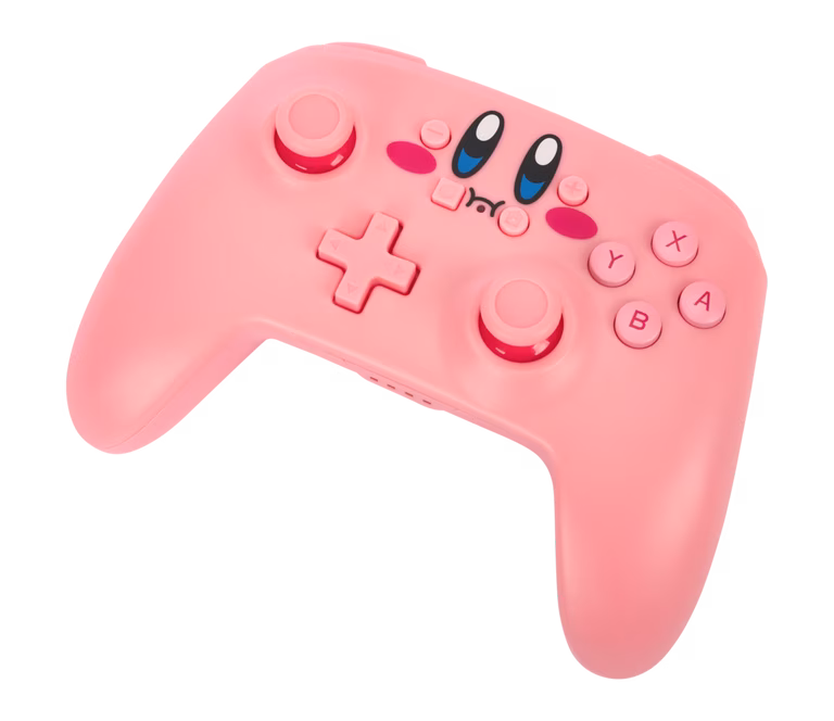 GameStop PowerA Wireless Controller for Nintendo Switch - Kirby