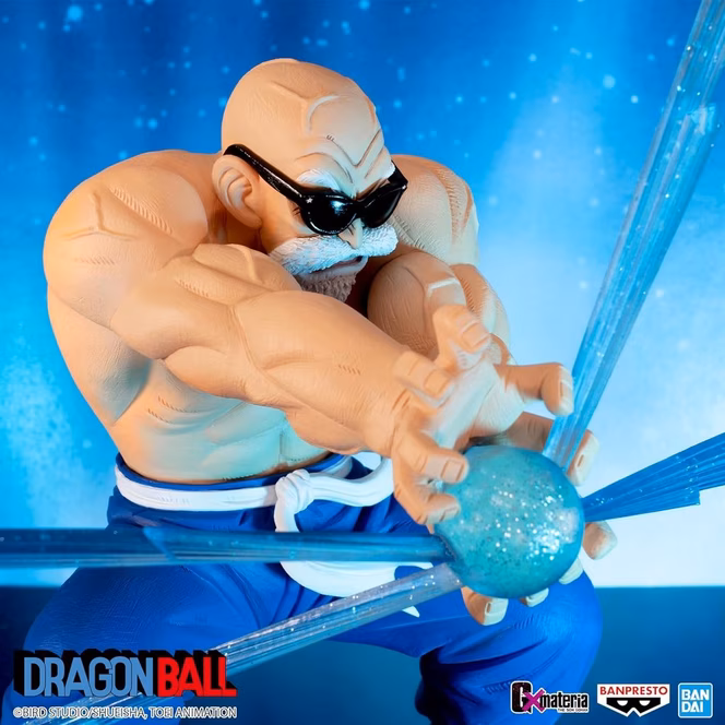 GameStop Banpresto Dragon Ball Z Master Roshi (Materia Kamesennin) 5.1-in Statue