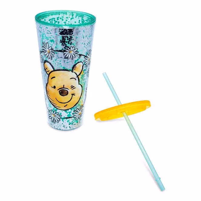 GameStop Winnie the Pooh - Pooh Bear 32oz Confetti Cold Cup